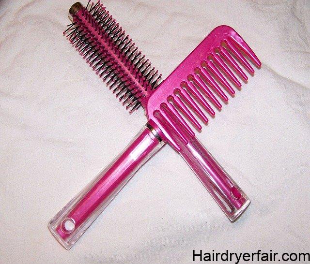 best round brush for damaged hair